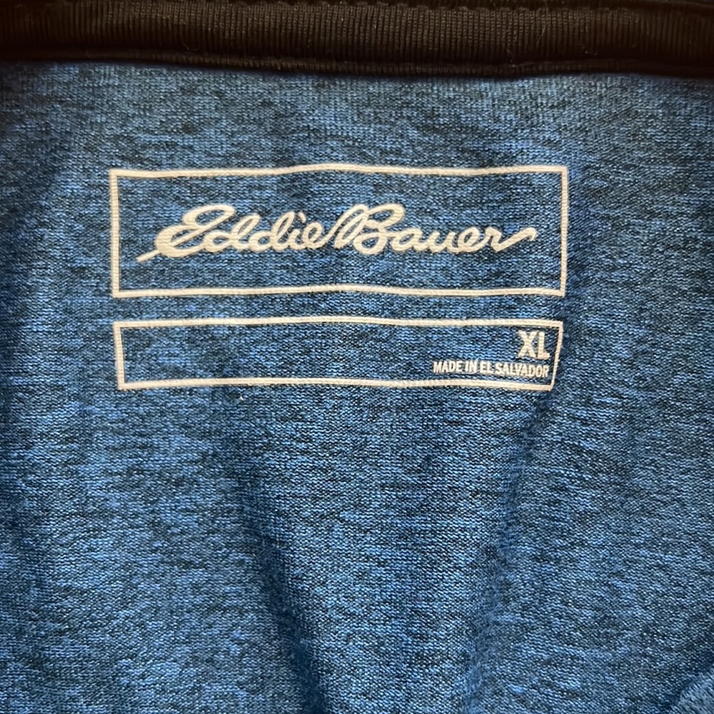 Blue Eddie Bauer Short Sleeve T-Shirt - Picture 5 of 6